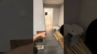 Vinyl installation in Seton , Calgary AB