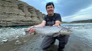 Trout fishing in Kyrgyzstan | P&ecirc;che &agrave; la truite au Kirghizistan