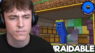 Я построил базу в Minecraft, которую НИКТО не смог бы ограбить (реакция DrDonut)