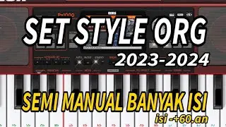 🔴 GRATIS DOWNLOAD Set Style ORG Semi manual Mirip orkesan Kibot PA600  TANPA PASSWORD