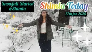 Shimla Today| Shimla Live Update | Shimla Snow fall | snow fall Himachal pradesh| Shimla weather 