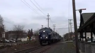 HD: Pan Am Railways FP9 Hauled Office Car Special