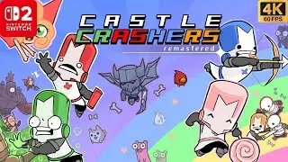 Castle Crashers Remastered Gameplay on Nintendo Switch 2 - 4K Walkthrough (No Commentary)