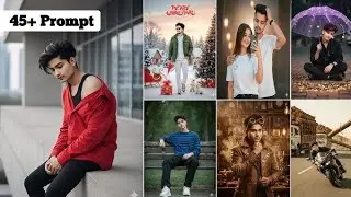 NEW 45+ INSTAGRAM TRENDING PROMPT 🔥 || BOYS INSTAGRAM PROMPT || AI PROMPT
