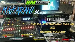 BM PROJECT Sound System bersama MAHARI Music di Daramista Lenteng Sumenep sesi ke dua