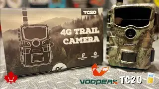 Voopeak TC20 4G Cellular Trail Camera