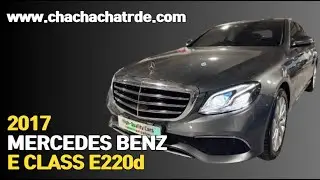 2017 MERCEDES BENZ E CLASS (5TH) E220d Exclusive/64,925km/diesel/1,950cc/auto