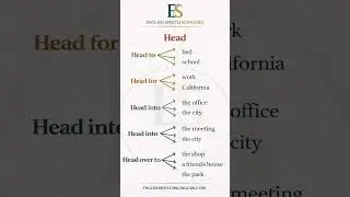 LEARN ENGLISH GRAMMAR | Head - when to use