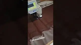 CNC machine sewing #cncprojects #cncmachining #cncsewingmachine #bespoke#handmade