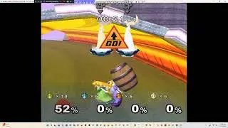 super smash bros peach 4