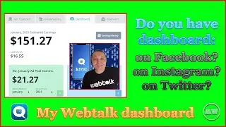My Webtalk dashboard