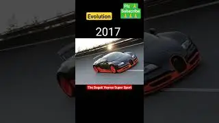 Evolution of Bugatti Veyron Super Sport /Plz subscribe #evolution #bugatti @jammumotohub7146