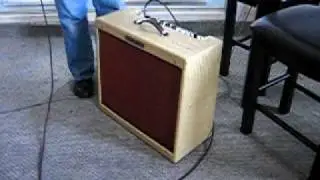 VINTAGE FENDER PRO TUBE AMP 1958