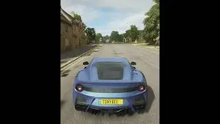 Ferrari F12tdf high revs and loud downshifts | Forza Horizon 4 #shorts