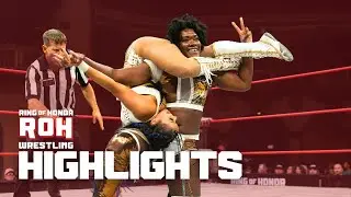 Trish Adora returns and gets the victory against Aleah James! ROH TV 07/24/2025