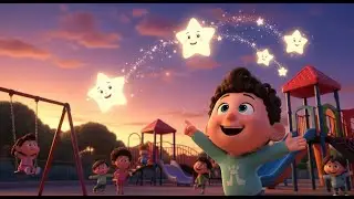 Counting Stars on the Playground ⭐🏀 | Numbers Song for Kids | Learn 1 to 10
