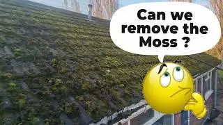 Air roof cleaning - Moss removal - GWS Services Scunthorpe