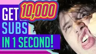 Get 10,000 Youtube Subscribers In 1 Second