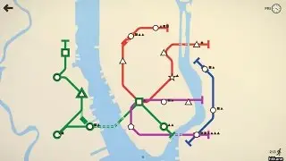 Mini Metro Beta PC Gameplay