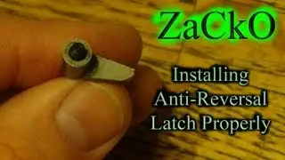 Installing Anti-Reversal Latch Properly