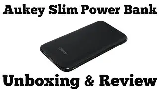 Aukey 10000mah Power Bank Unboxing and Review (2017)