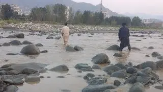 Relaxing river #livestreaming #live #adventures #river #summerinpakistan # soundtherapy #fishing 