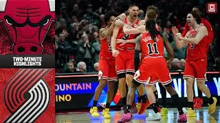 VUCEVIC BUZZER-BEATER🚨| Chicago Bulls at Portland Trail Blazers (11/20/25) | Game Highlights | CHSN