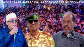 DEG DEG: XASAN SHEEKH OO ARIN MUCJISO AH KAGA DHAWAAQAY LAASCAANOOD
