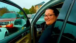 THE INSIDE OF THAT CAR STINKS