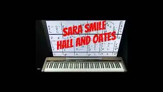 Learn To Play Piano | Sara Smile | Accurate Lesson  #onlinepianotutor #piano