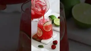 Homemade Cherry Limeade (From Scratch!)