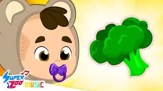 Yes yes vegetables | kids's educational song | Superzoo