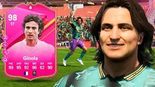 98 FUTTIES Hero SBC Ginola is END GAME!! 🤯 FC 24 Player Review