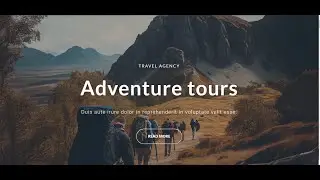 Travel website using html css and javascript with Source Code