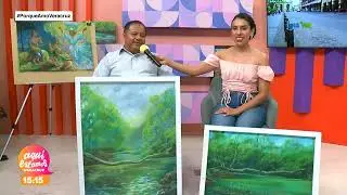 El pintor Daniel Mora nos cuenta la historia de como nacio el amor por la pintura.