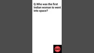 | Who was the first Indian woman to went into space | #shorts