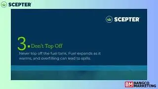 Scepter Fuel Safety Tips