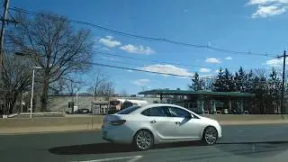 Driving by Mountainside in New Jersey