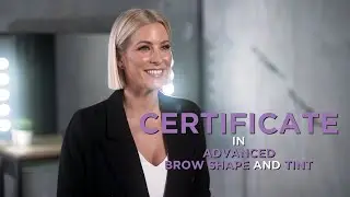 Certificate in Advanced Brow Shape & Tint &ndash; Study Online with AestheticsED