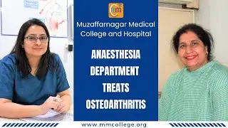 Anaesthesia Department Treats Osteoarthritis
