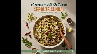 Sprouts sundal l Healthy snacks l Weight loss recipe l #protienfood #healthysnacks #sundalrecipes