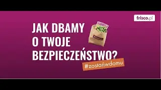 Zakupy z Frisco.pl. Podw&oacute;jne zabezpieczenie - podw&oacute;jny brak kontaktu. #zostańwdomu 💪