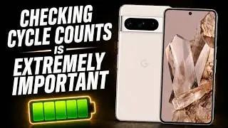 Google Pixel Battery Cycle Counts