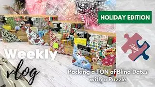 Studio Vlog 03 | A Week Packing Blind Date With a Puzzle + Holiday Orders | Leap With Niki