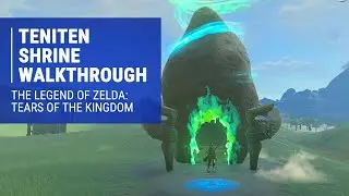 Teniten Shrine Walkthrough - Combat Training: Throwing | The Legend Of Zelda: Tears Of The Kingdom