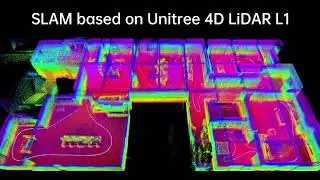 SLAM based on Unitree 4D LiDAR L1