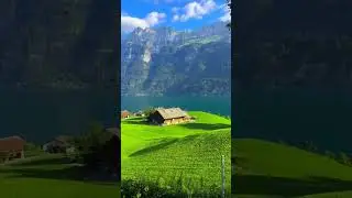 Welcome to Lauterbrunnen 🇨🇭#lauterbrunnen #switzerland #swissalps #train #village #travel