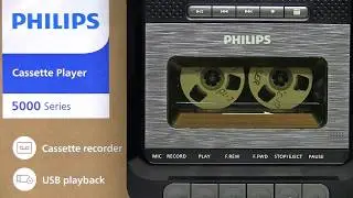 New 2026 Philips cassette recorder (TAR5109, a.k.a. CR-669)