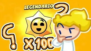  ¿RESIBIRE 100 STAR DROPS LEGENDARIOS? #BRAWLSTARS#RANDOMBS
