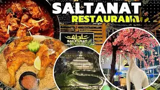 Karachi Best Restaurant &ldquo;Saltanat Restaurant&rdquo; Johar Fine Dining Experience & Luxury Ambiance, 